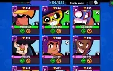 Conta Brawl Stars com 24061 troféus e lv146