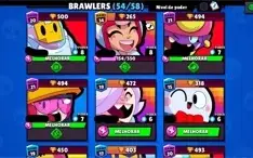 Conta Brawl Stars com 24061 troféus e lv146