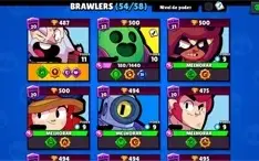 Conta Brawl Stars com 24061 troféus e lv146