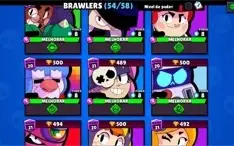 Conta Brawl Stars com 24061 troféus e lv146
