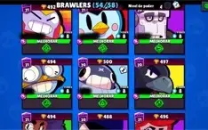 Conta Brawl Stars com 24061 troféus e lv146