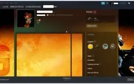 Conta CSGO Steam lvl10 Deslimitada Ouro 4