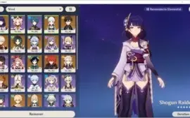 AR57, 14 chars 5*, 5 armas 5*, 38 dias de benção