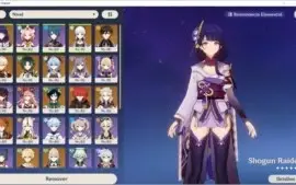 AR57, 14 chars 5*, 5 armas 5*, 38 dias de benção