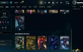 Conta League of Legends 2012