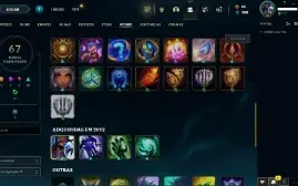 Conta League of Legends 2012