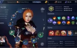 Vendo conta SERVER MENAMN21 SOCEROR LV.48 - 54K+3 EPIC PET