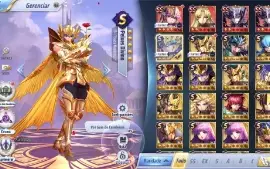 Saint seiya Awakening com mais de 3500 Gemas Avançadas