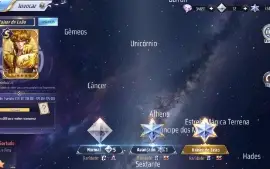 Saint seiya Awakening com mais de 3500 Gemas Avançadas
