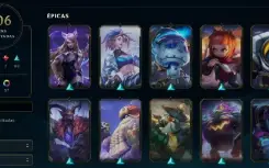 Conta LOL - LVL 458 - 206 Skins - Todos Champions - FA