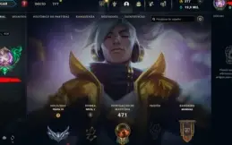Conta LOL - LVL 458 - 206 Skins - Todos Champions - FA