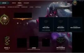 Conta c/ Todos os Campeões - OURO IV Season 7