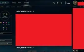 Conta c/ Todos os Campeões - OURO IV Season 7
