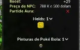 Conta Pxg Seavel Mundo Lunar, 2 Shinys E 4 Kk Para Vip