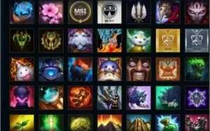 Conta de LoL OURO 3 barata, com várias skins boas