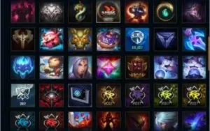 Conta de LoL OURO 3 barata, com várias skins boas