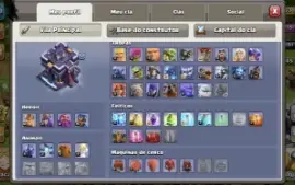 Clash of clans CV nível 15 +1900 gemas