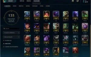 Conta LoL PLATINA 5
