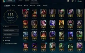 Conta LoL PLATINA 5