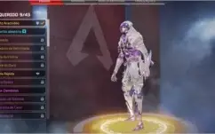Herança Wraith apex legends