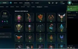 Conta League of Legends lv 276 (todos os campeões)