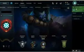 Conta League of Legends lv 276 (todos os campeões)