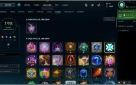 Conta League of Legends lv 276 (todos os campeões)