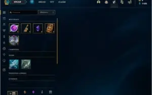 Conta DIAMANTE 4 com 6 skins e 32 champs