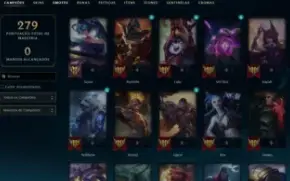 Conta League of Legends Full Acesso - 89 Champs e 53 Skins