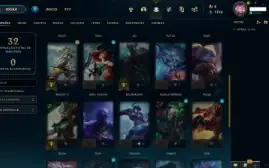 Conta LOL platina 3 - diamond season passada