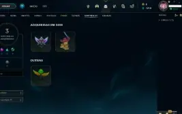 Conta LOL platina 3 - diamond season passada