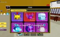 Conta de blox fruit com quase tudo