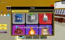 Conta de blox fruit com quase tudo