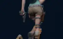 Lara Croft Esm 3D Stl