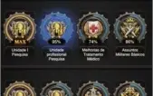 Conta Rise of Empires castelo top
