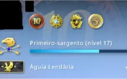 Conta CS GO.Águia + prime + insignia 5 e 10anos + skins