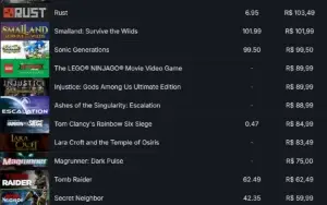 ✅Conta STEAM R$2000 ✅Rust ✅Dayz✅ R6✅ Lethal Company e outros