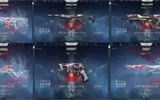 Conta Valorant, Muitas Skins