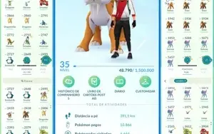 Conta Pokemon Go Nível 35