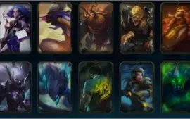 Conta de lol, Gold 4, lv 140, 71 skins