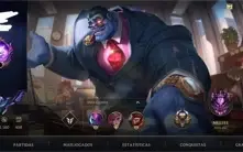 CONTA 29 SKINS; QUASE TODOS CHAMPS COMPRADOS.