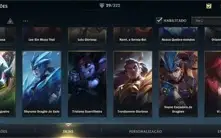 CONTA 29 SKINS; QUASE TODOS CHAMPS COMPRADOS.