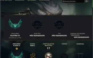 Conta Platina 4, Ganhando 20+ Pdl, Lvl 36, 13630 Essencias