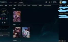 Solo/Duo: Platina 3 Flex 5v5: Diamante 5 Skins: +150