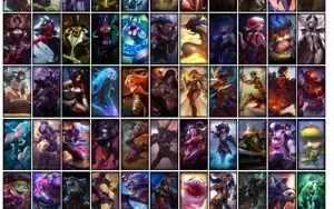 Conta ouro 3 com 100 Champs e 61 Skins + 600k de Katarina