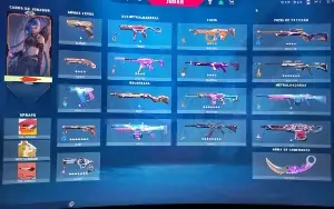 Vendo Conta de Valorant , Platina , com varias Skins
