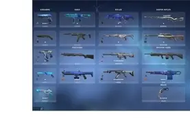 Venda de conta valorant platina 3 com várias skins
