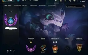 CONTA MESTRE LEAGUE OF LEGENDS COM 568 SKINS