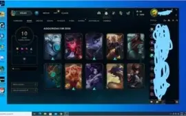 CONTA PLATINA 4 / 10 SKINS  LVL 50