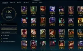 Conta de lol ouro